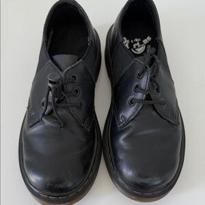 Dr. Martens Kids Black Oxfords